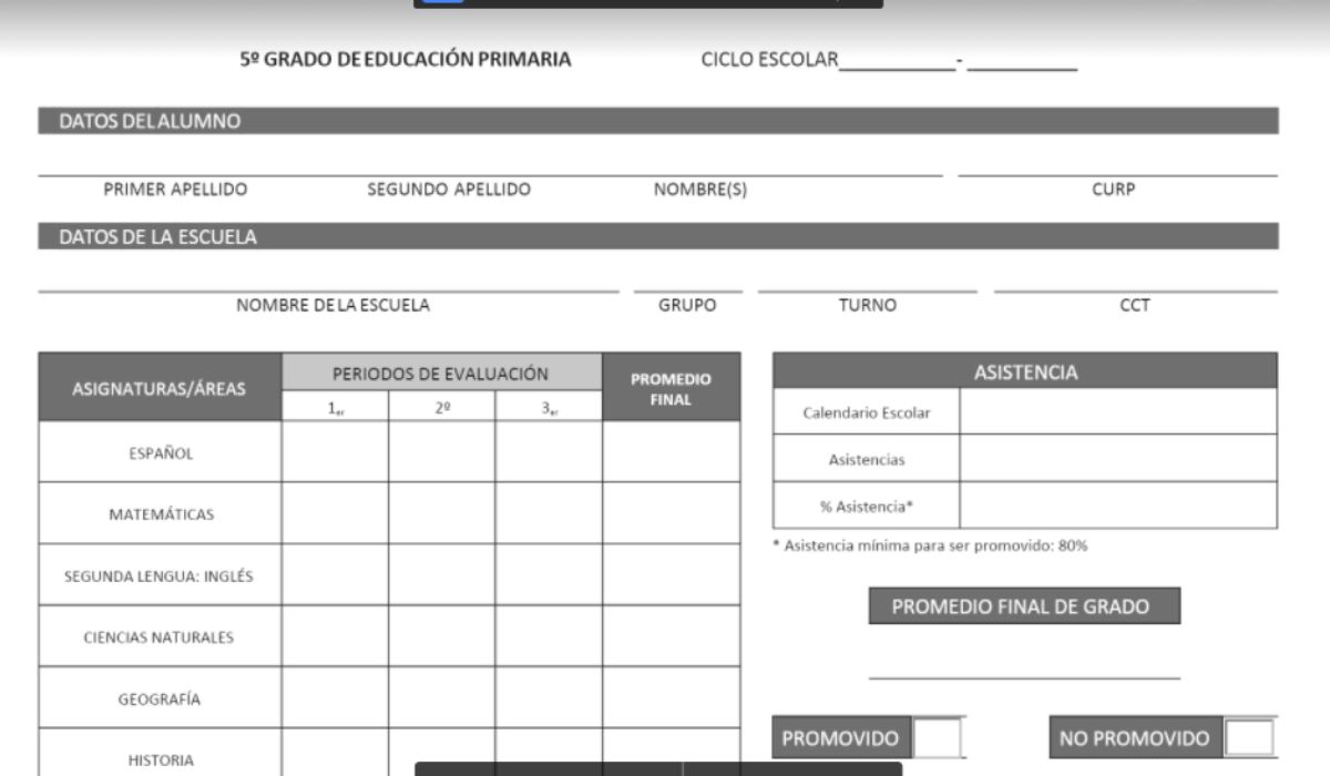 Boleta De Calificaciones Preparatoria Boleta De Calificaciones Riset